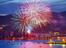NYE Fireworks in Hobart
