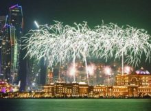 NYE fireworks in Abu Dhabi