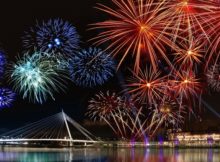 New Years Eve Fireworks in Goa India