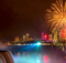 Fireworks on New Years Eve in Niagara Falls
