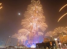 NYE fireworks in Dubai