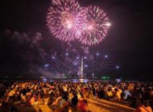 New Years Eve Fireworks in Pattaya Thailand